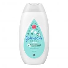 johnsons baby milk rice lotion front